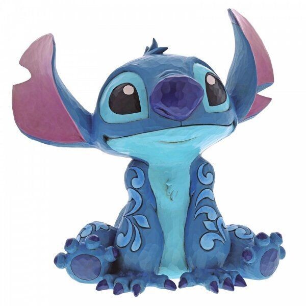 Disney Traditions Stitch Statement Figur Disney Traditions Stitch Statement Figur "Big Trouble"