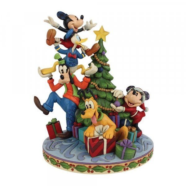 Disney Traditions Fab 5 Baumschmücken "Merry Tree trimming"