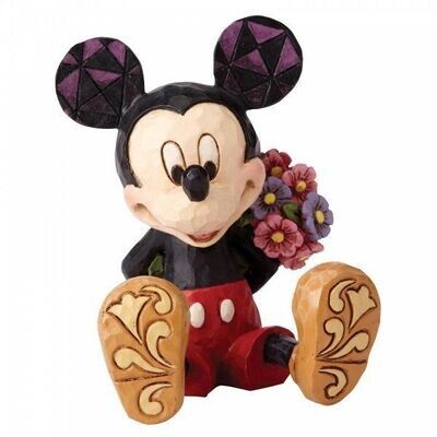 Disney Traditions Mickey with flowers