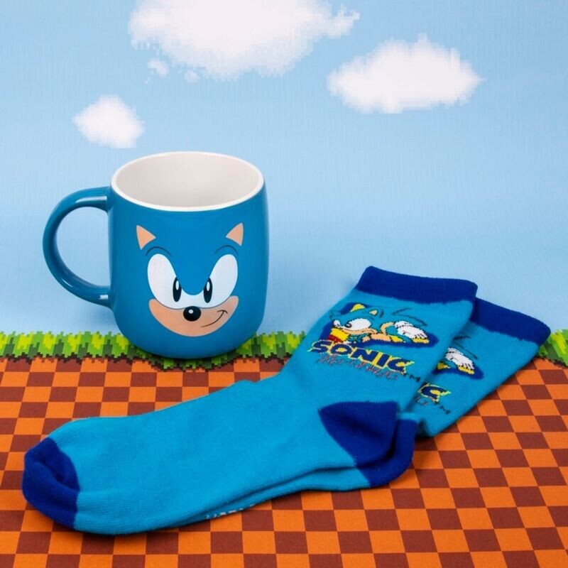 Sonic Geschenkset Tasse & Socken Sonic Geschenkset Tasse & Socken