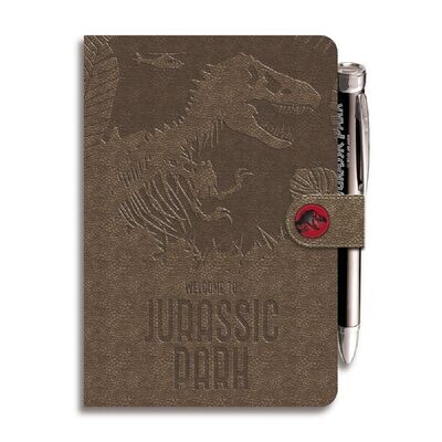Jurassic Park Notizbuch mit Kugelschreiber