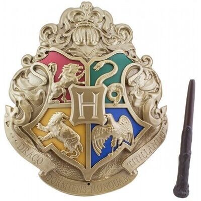 Hogwarts Wappen Lampe mit Funkfernbedienung