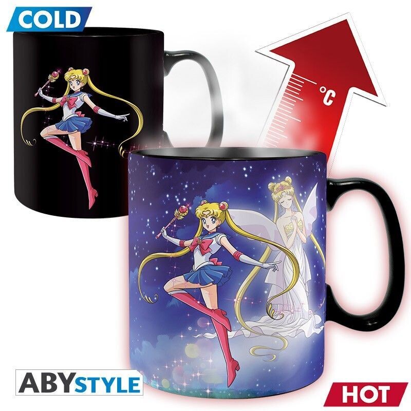Sailor Moon Zaubertasse Serenity und Chibiusa