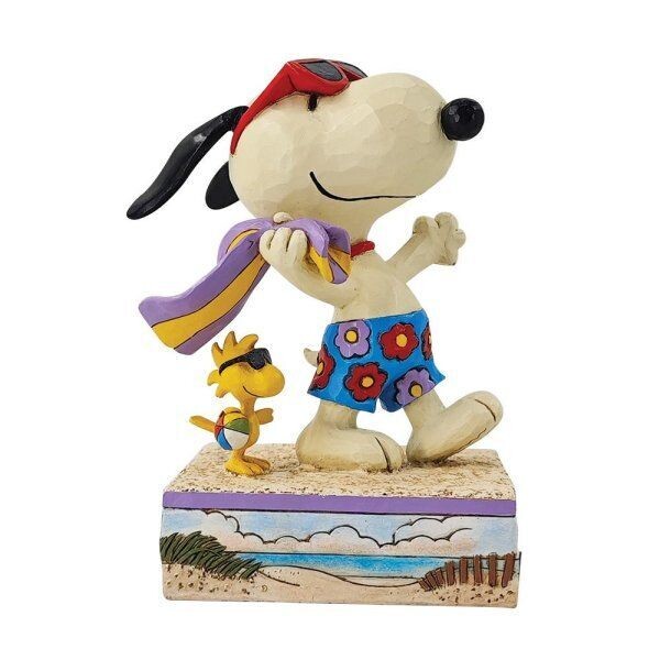 Snoopy & Woodstock on the beach