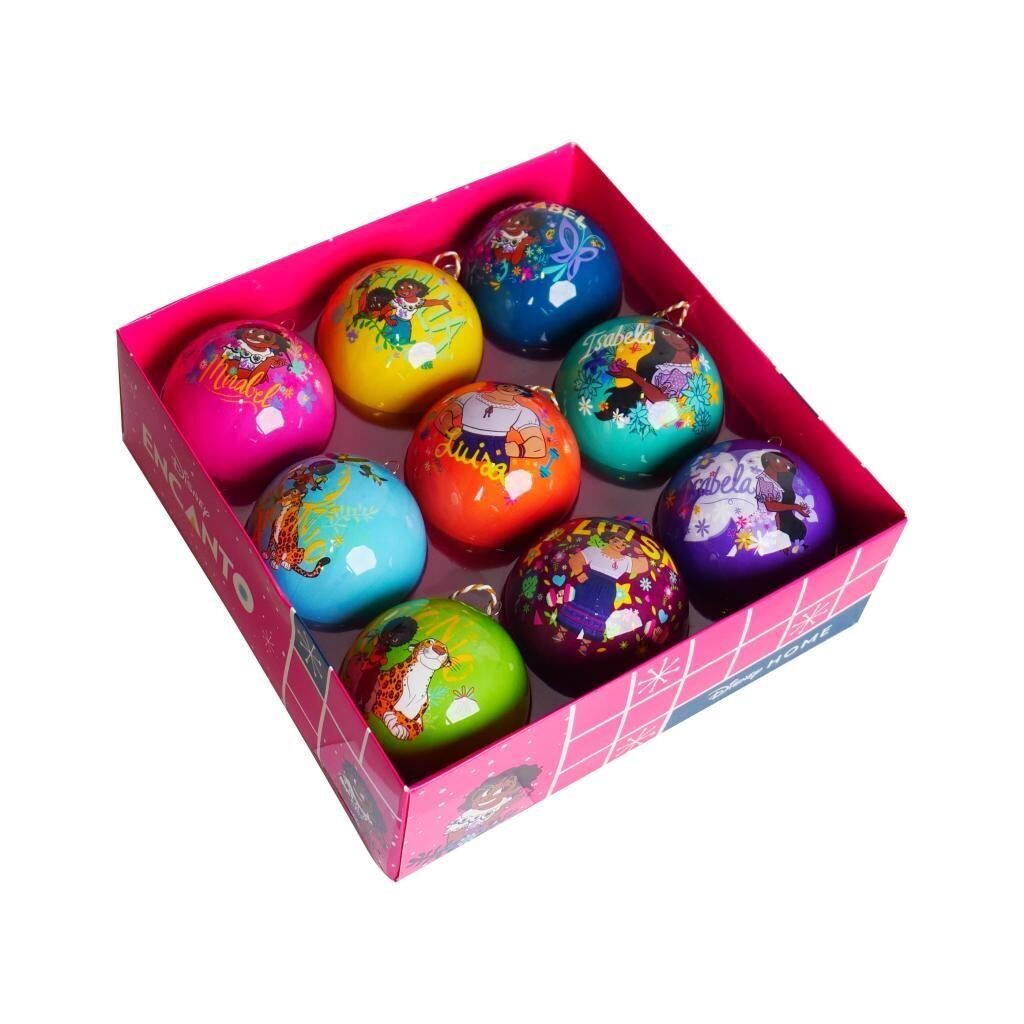 Disney 9er-Set Weihnachtskugeln Encanto
