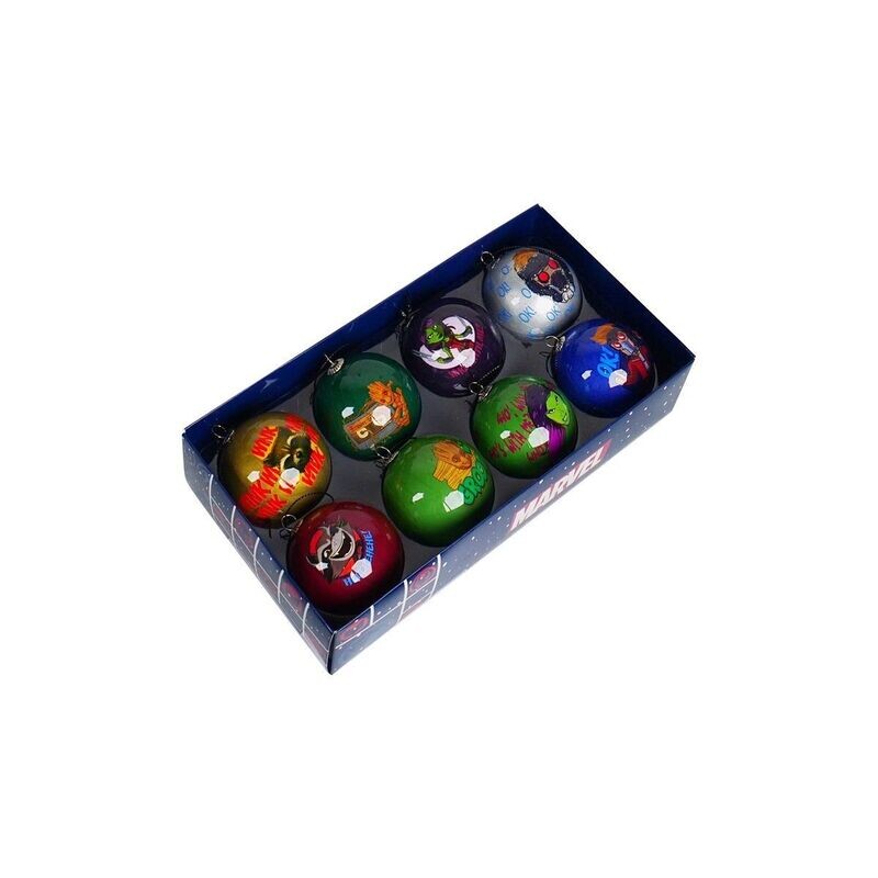 Marvel 8er-Set Weihnachtskugeln Guardians of the Galaxy Marvel 8er-Set Weihnachtskugeln Guardians of the Galaxy