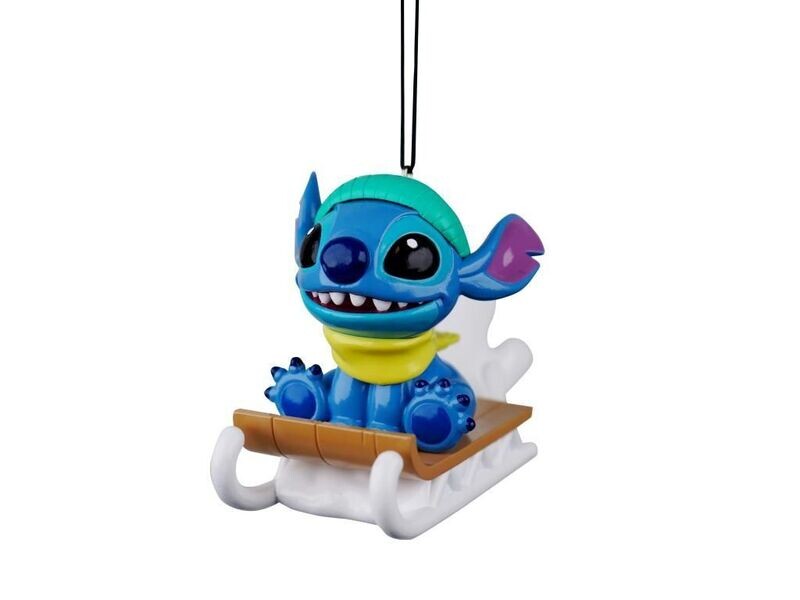 Disney Baumschmuck Stitch auf Schlitten Disney Baumschmuck Stitch auf Schlitten