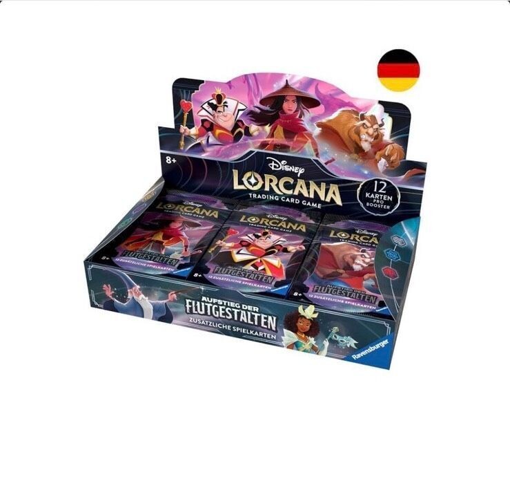 Disney Lorcana Sammelkarten - Aufstieg der Flutgestalten Booster Pack einzeln