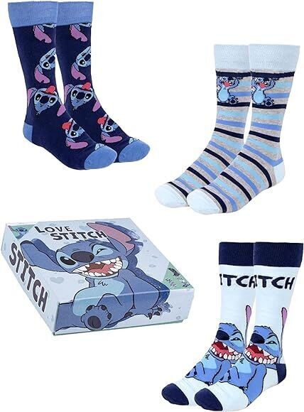 Disney 3er-Pack Socken - Lilo & Stitch Damen