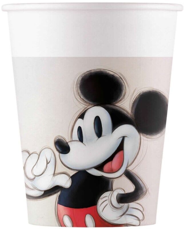 Disney 100 8er-Set Pappbecher Mickey Disney 100 8er-Set Pappbecher Mickey