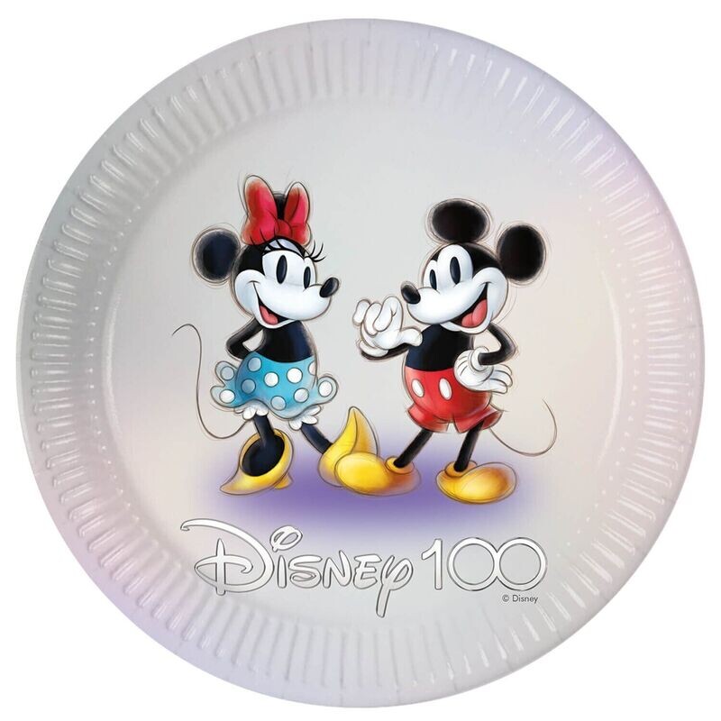 Disney 100 8er Set Pappteller Disney 100 8er Set Pappteller