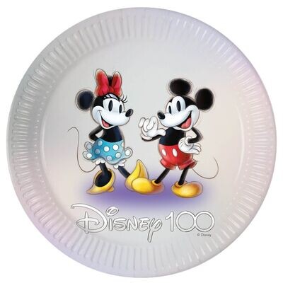 Disney 100 8er Set Pappteller