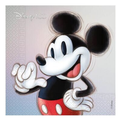 Disney 100 20er-Set Servietten Mickey