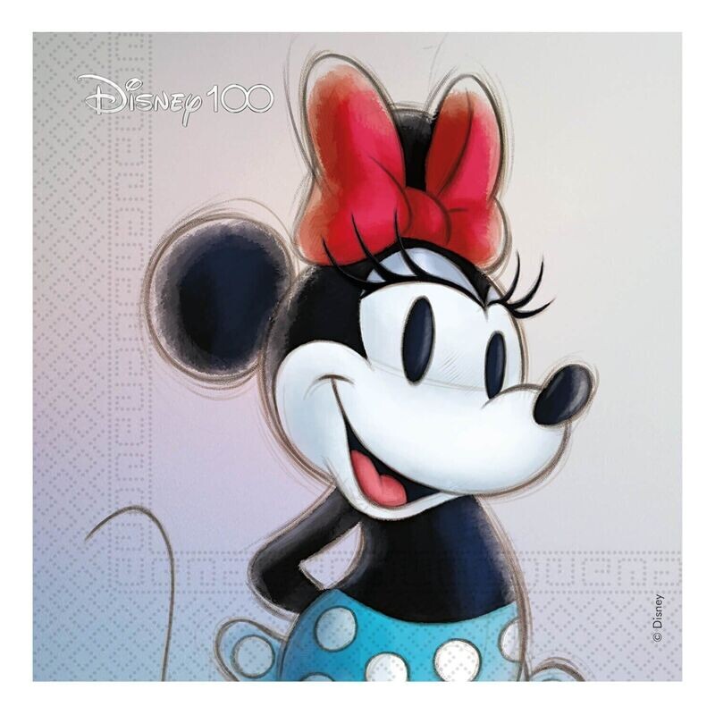 Disney 100 paper napkins Minnie