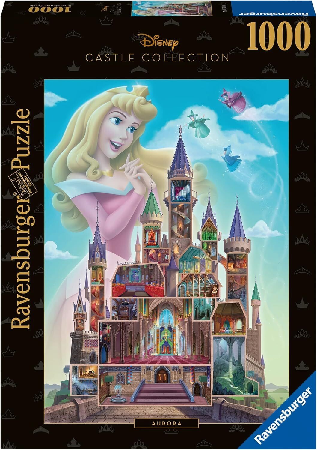 Ravensburger Puzzle Castle Collection 17338 Dornröschen