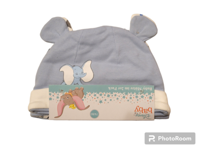 Disney baby Mützen 2er-Pack Dumbo