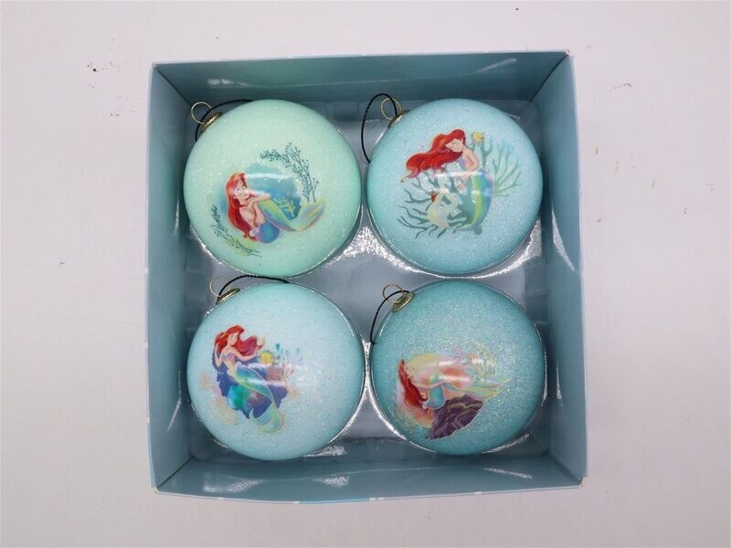 Disney 4er-Set Weihnachtskugeln Arielle Disney 4er-Set Weihnachtskugeln Arielle
