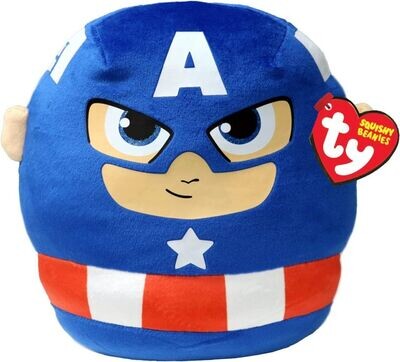 Ty Squishy Beanie Captain America