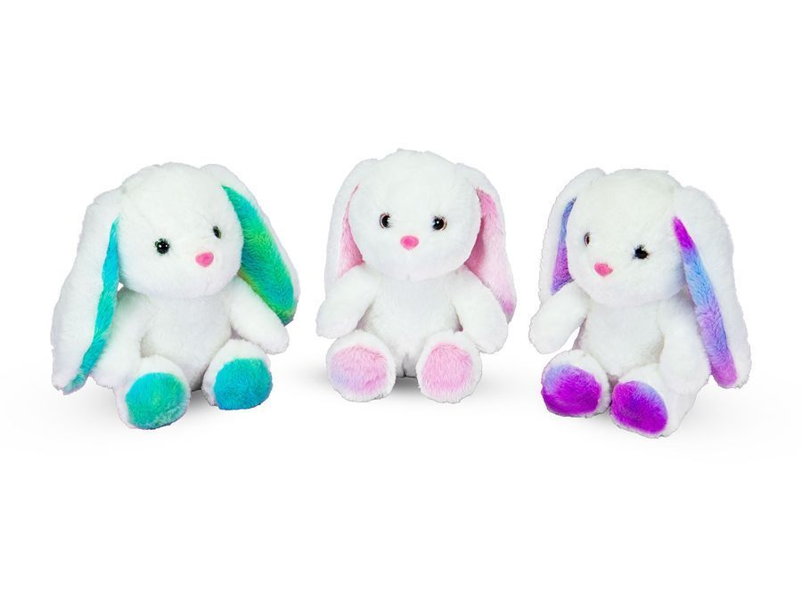 Hase mit bunten Ohren mittel