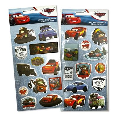 Disney Schwammaufkleber Cars Disney Schwammaufkleber Cars
