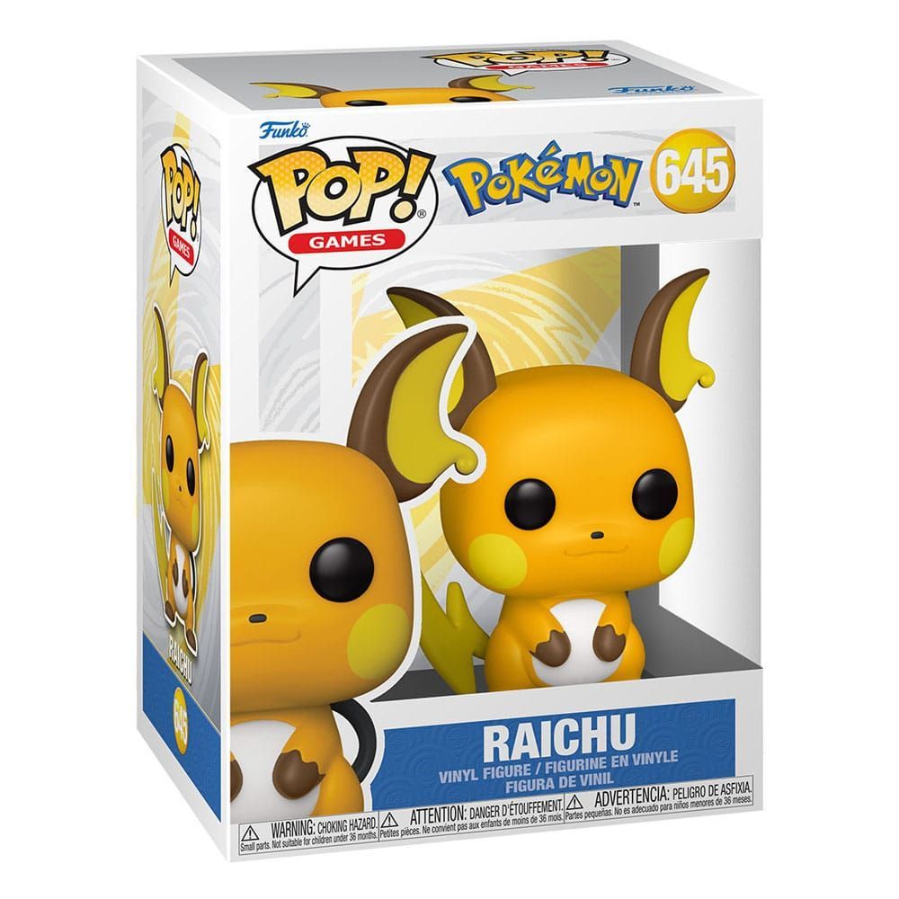 POP! Pokémon Vinyl-Figur Raichu