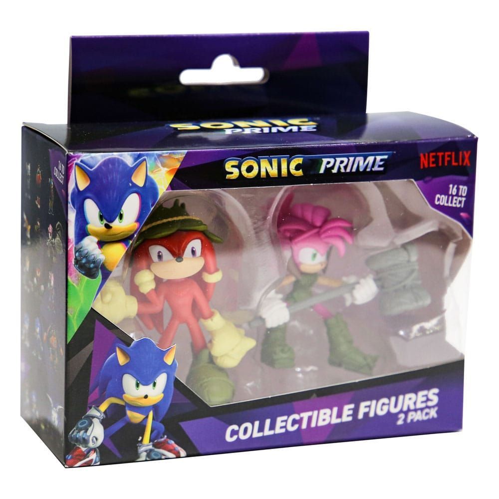 Sonic Prime Actionfiguren 2er-Set Knuckles & Amy