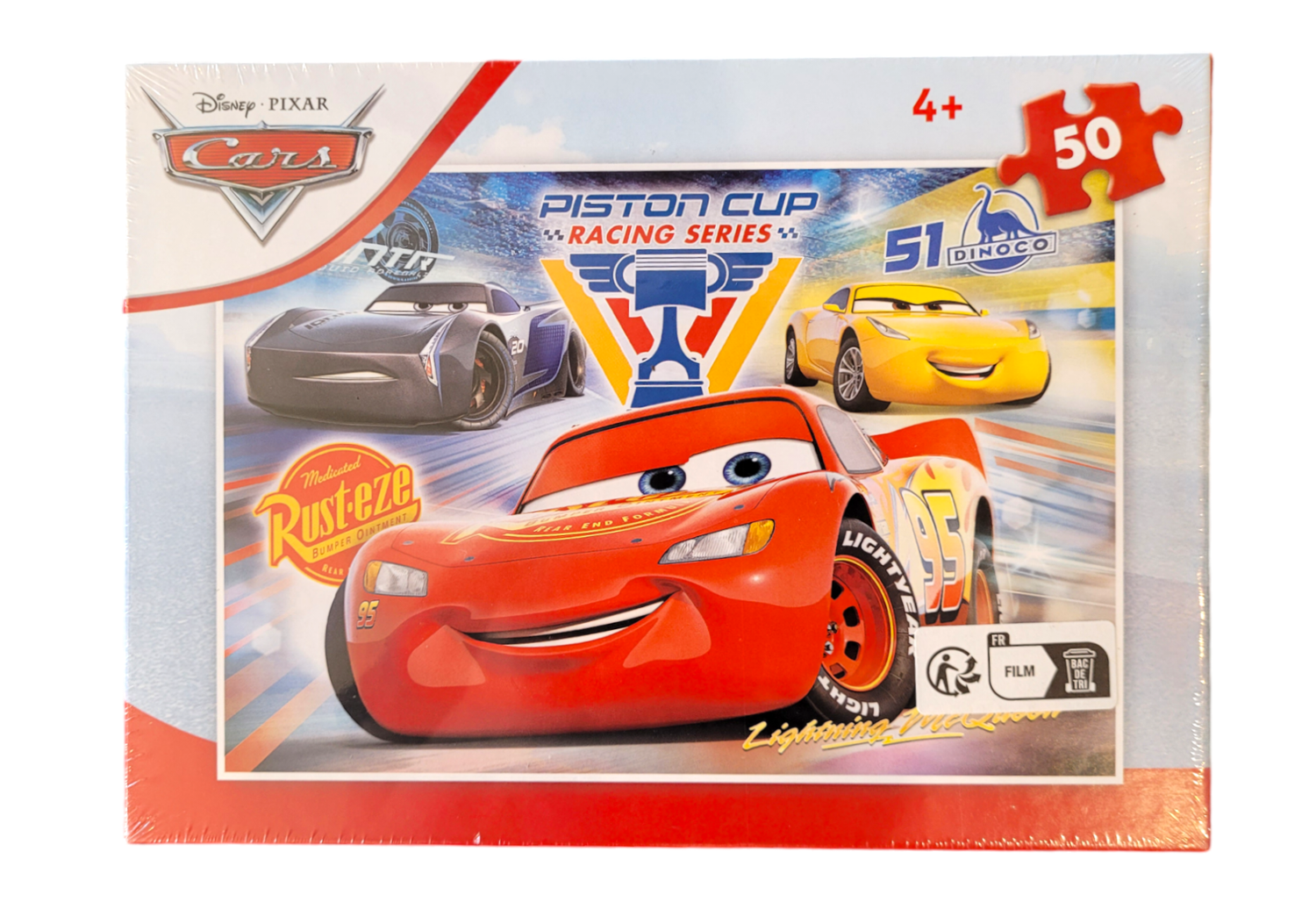King Puzzle Pixar Cars Piston Cup