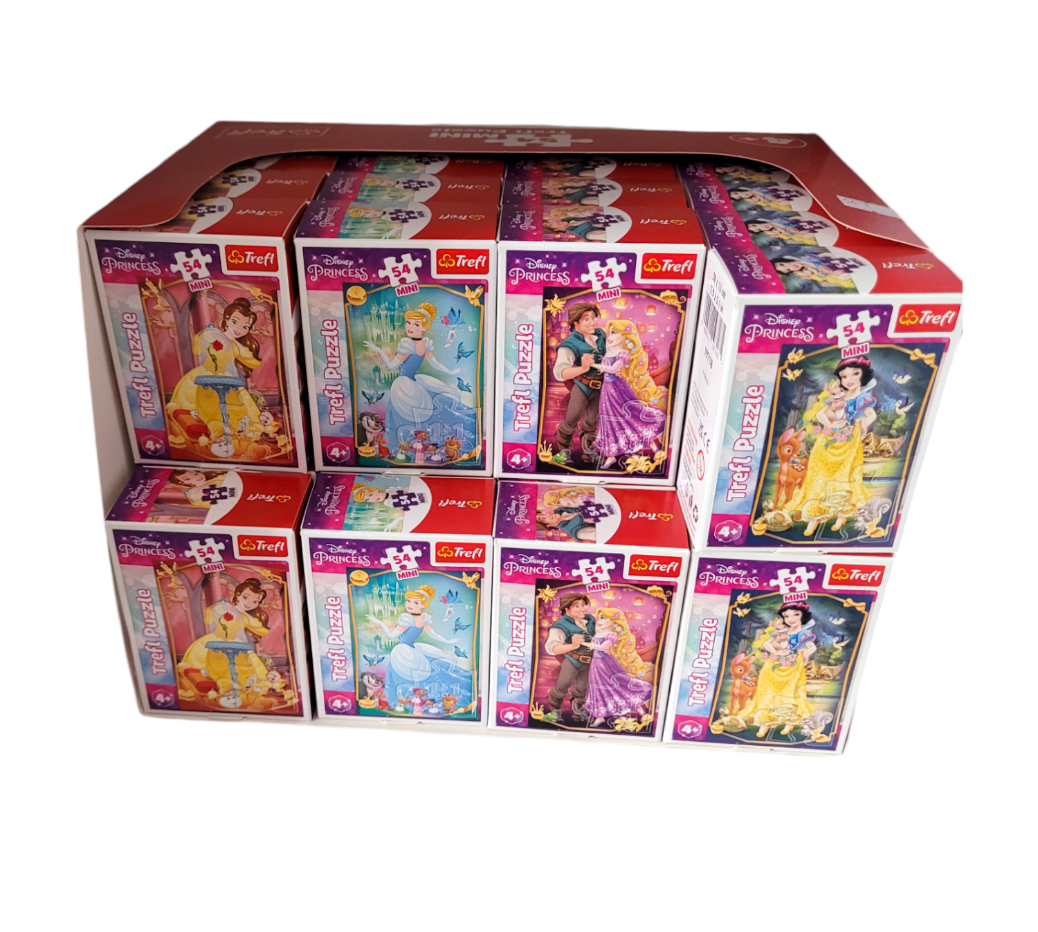 Trefl Mini-Puzzle 54191 Disney Prinzessinnen