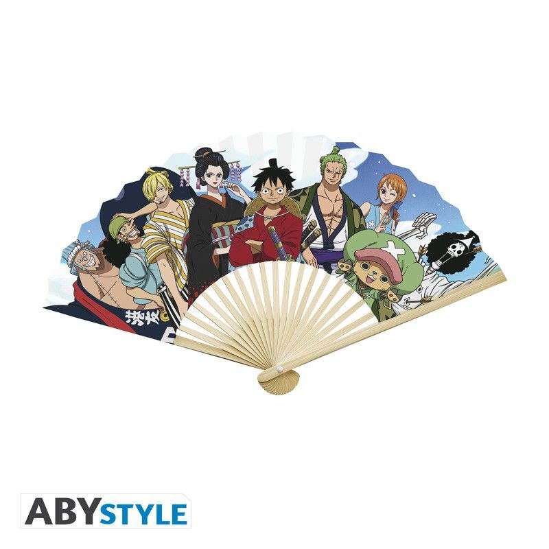 One Piece Fächer Strohhutbande