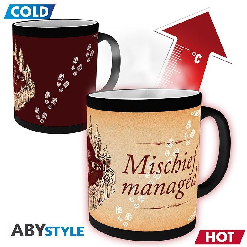 Heat changing Mug Marauder´s Map