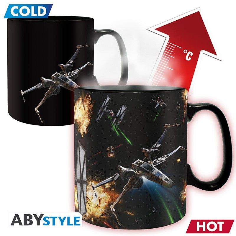 Star Wars heat changing mug Space Battle