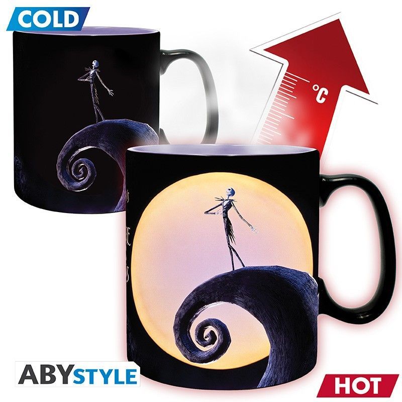 Jack Skellington Zaubertasse Mond