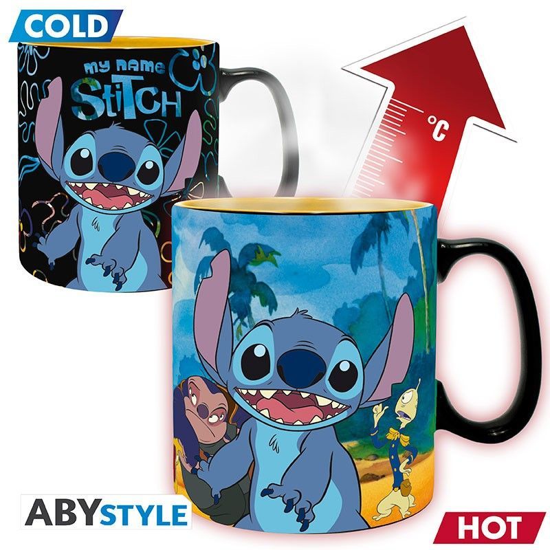 Lilo & Stitch Zaubertasse "Ohana means Family"