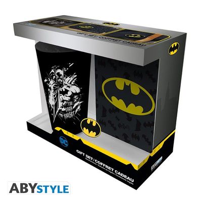 Batman Geschenkset schwarz Batman Geschenkset schwarz