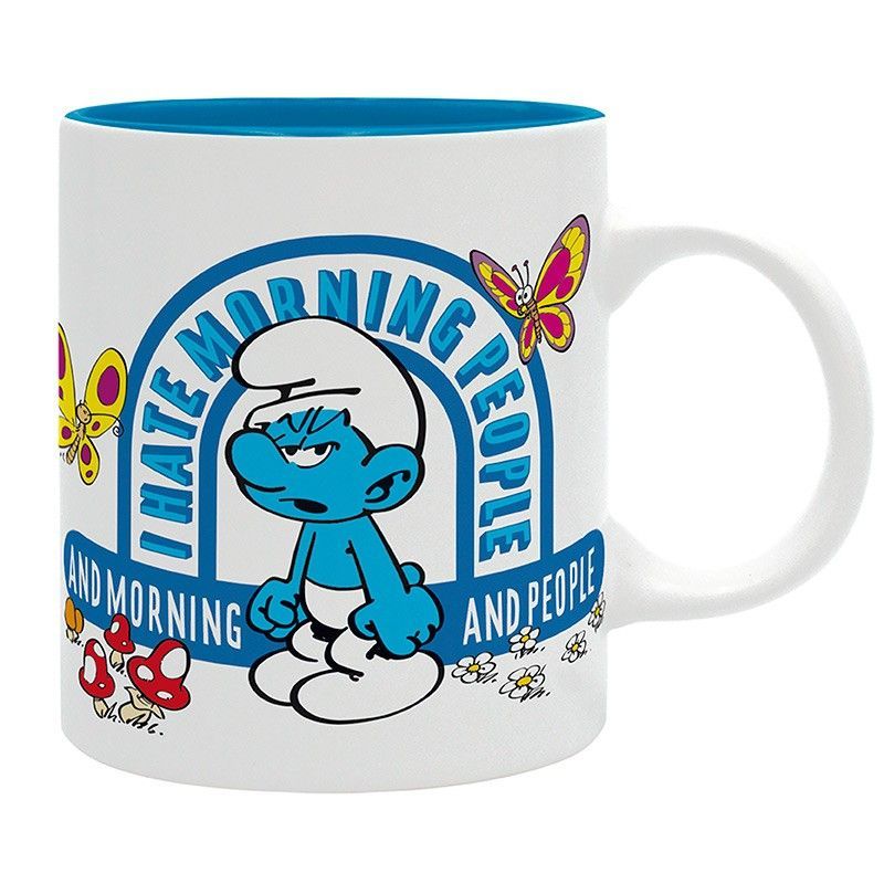 Smurf mug Muffi "Morning mood"