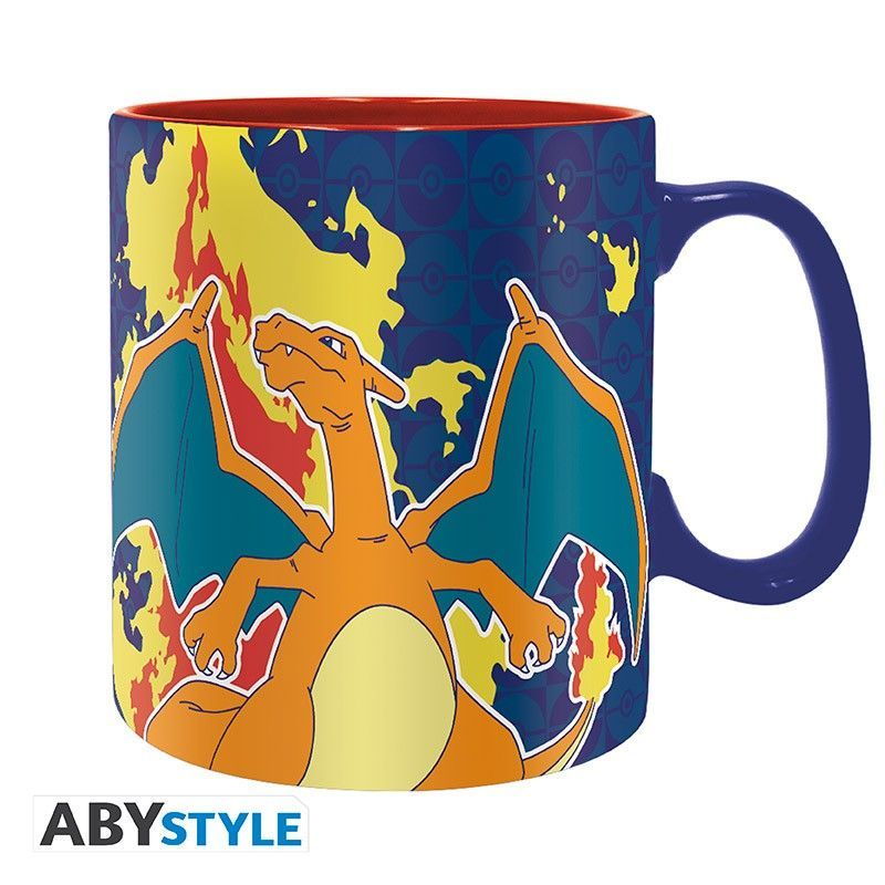 Pokémon Tasse Glurak glänzend Pokémon Tasse Glurak glänzend