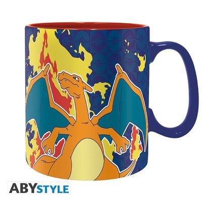 Pokémon Tasse Glurak glänzend Pokémon Tasse Glurak glänzend