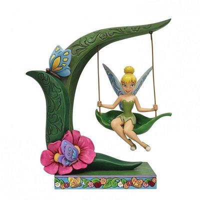 Disney Traditions Tinkerbell Blumenschaukel "Suspended in Springtime music"