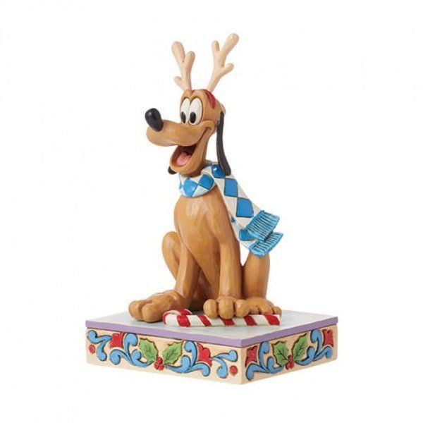 Disney Traditions Pluto als Rentier "Dashing Rein-Dog"