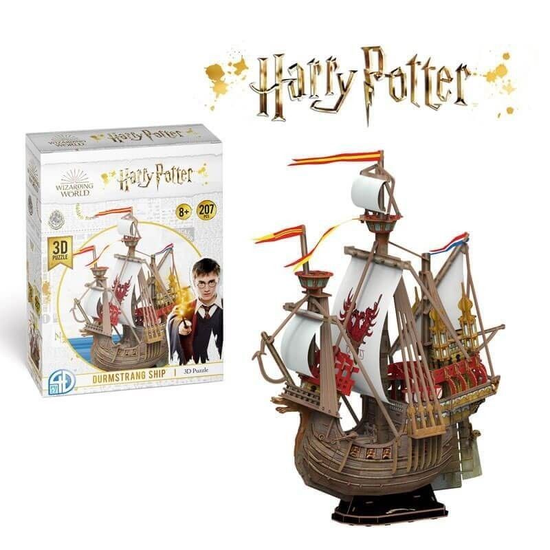3D Papier-Puzzle Durmstrang Schiff