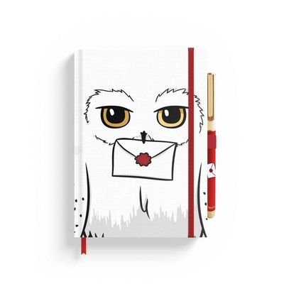 Harry Potter notebook with pen Hedwig