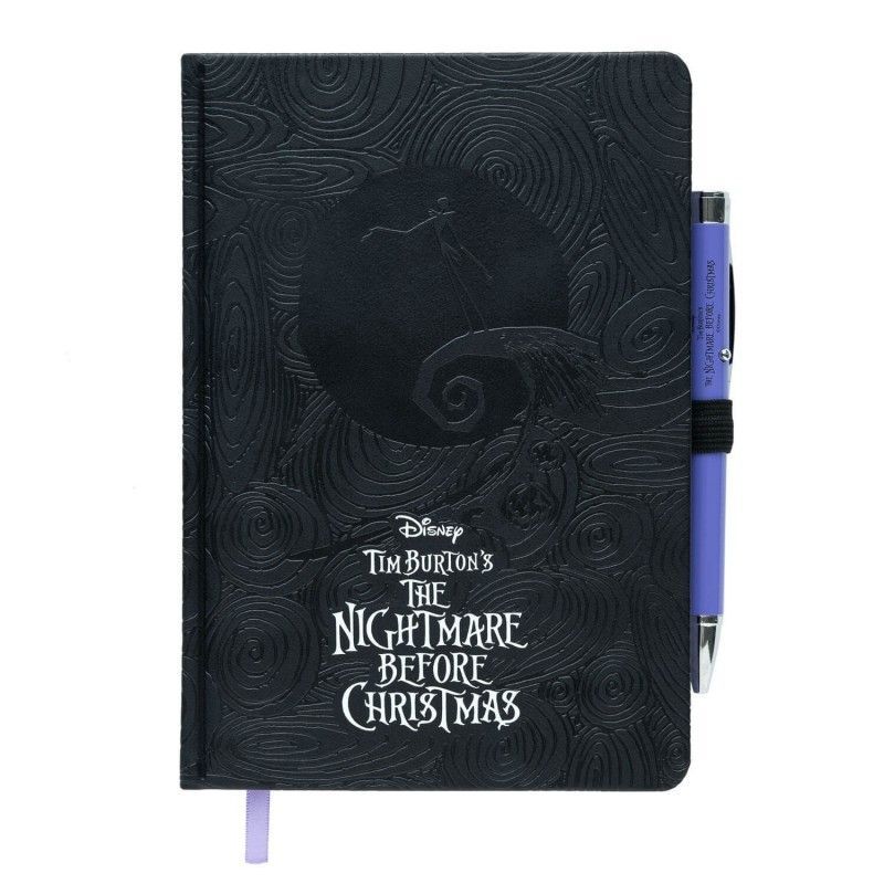 Nightmare before Christmas notebook and pen