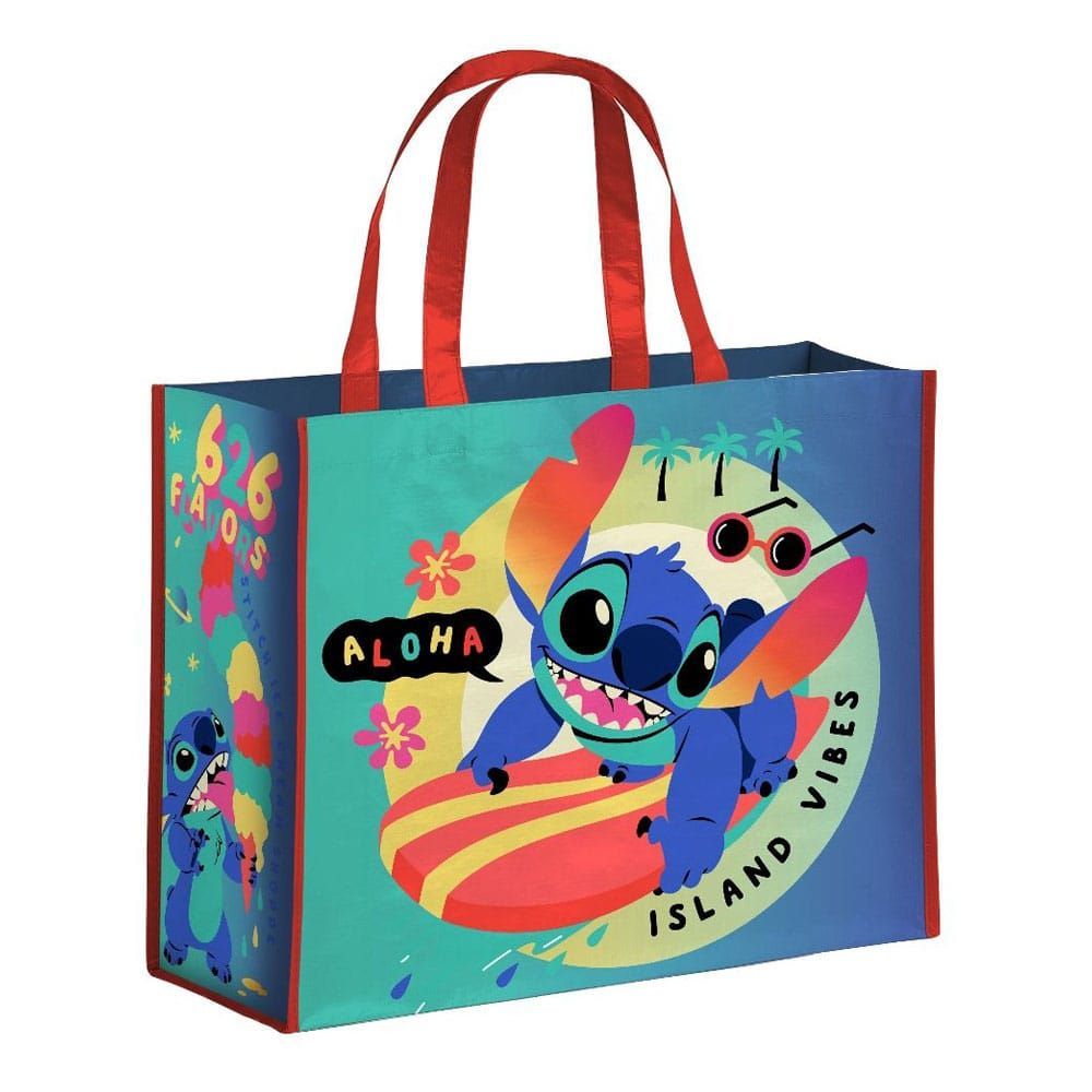 Disney Stitch "Island Vibes" Shopping Bag