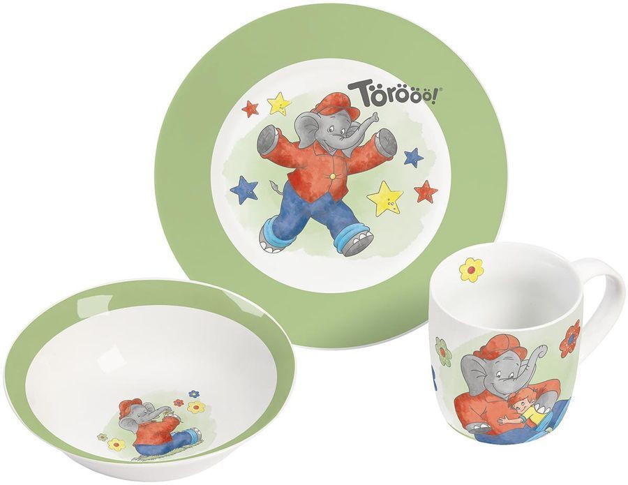 Benjamin Blümchen Kindergeschirr-Set