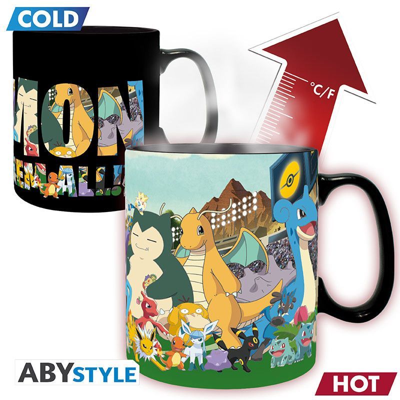 Pokémon Zaubertasse Gotta catch ´em all