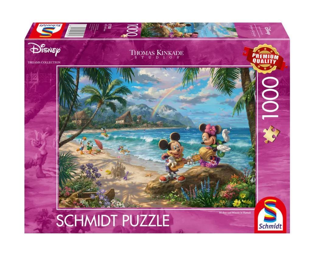 Schmidt Disney Puzzle 57528 Mickey & Minnie Hawaii