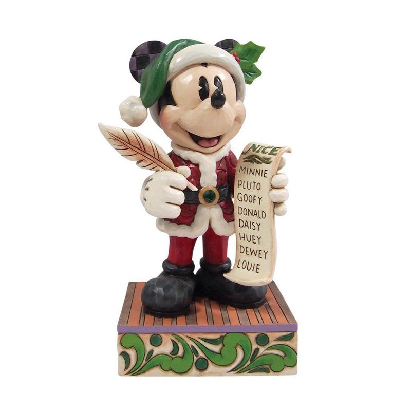 Disney Traditions Mickey with List "twenty years of magic"