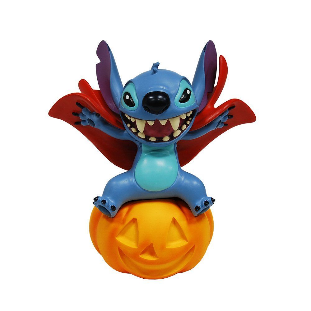 Disney Showcase Stitch als Vampir auf Kürbis