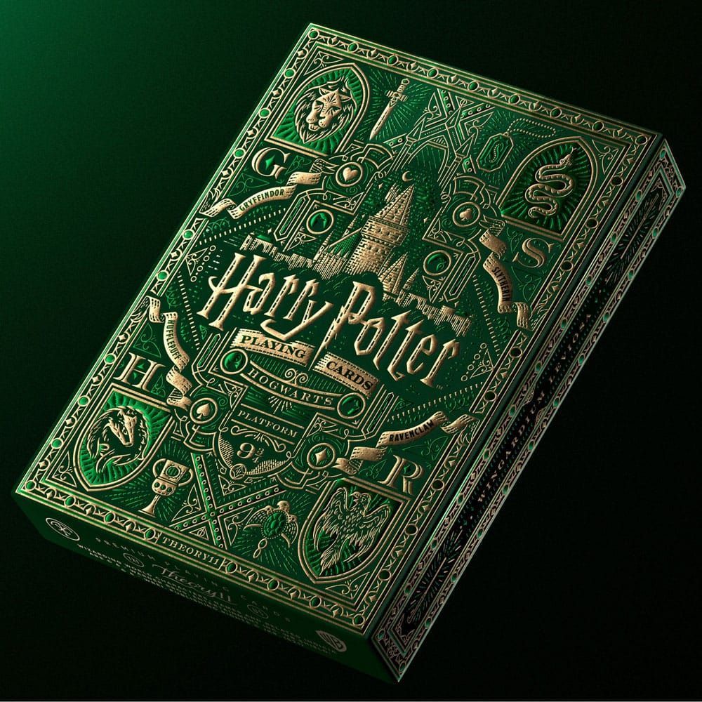 Harry Potter Spielkarten grüne Edition