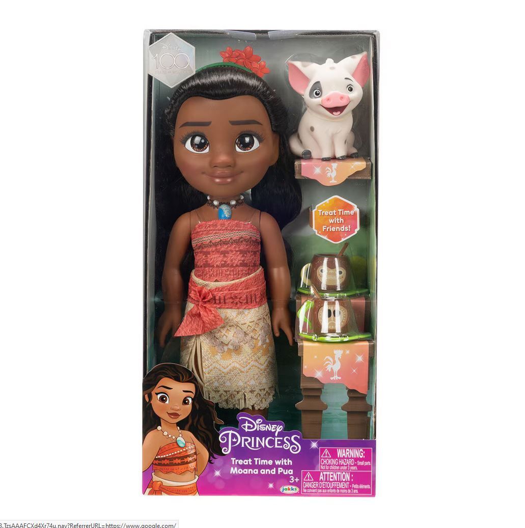 Disney Princess Treat time with friends Puppe - Vaiana